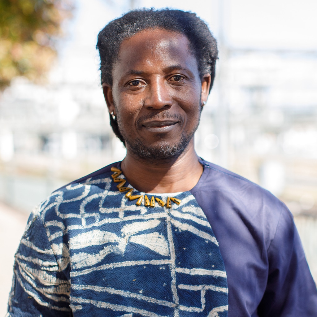 Portrait d'Éric Delphin Kwégoué